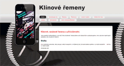 Desktop Screenshot of klinove-remeny.cz